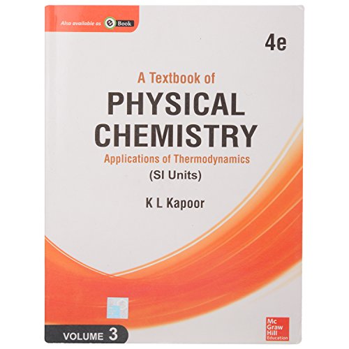 9789339204273: Textbook Of Physical Chemistry, Applications Of Thermodynamics - Vol. 3 (Si Units)