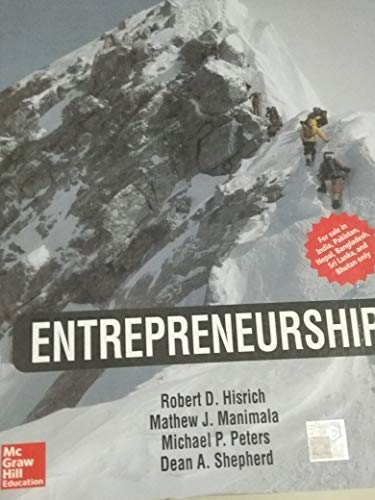 Stock image for Entrepreneurship for sale by Irish Booksellers