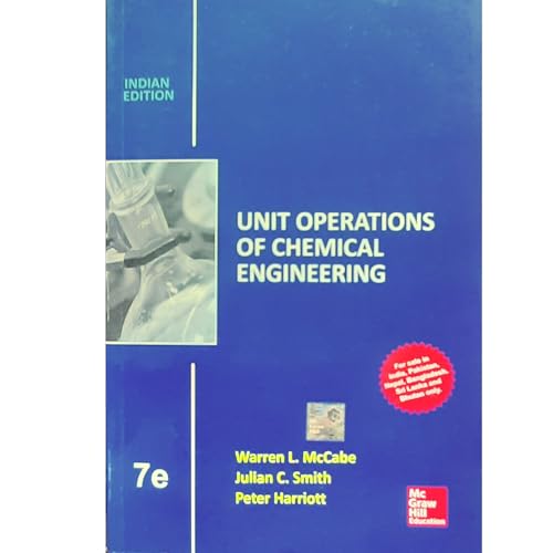 Beispielbild fr Unit Operations of Chemical Engineering [Paperback] zum Verkauf von AwesomeBooks