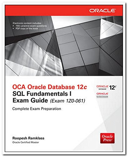 9789339218102: Oca Oracle Database 12C Sql Exam Izo 061