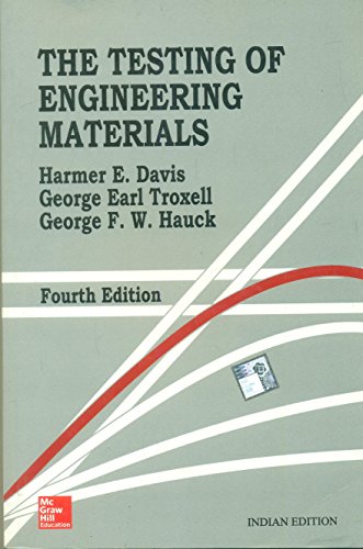 Stock image for The Testing Of Engineering Materials 4Ed (Pb 2015) for sale by Kanic Books