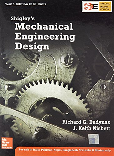 9789339221638: Shigley's Mechanical Engineering Design(Sie), 10Ed