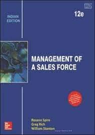 9789339221768: Management Of A Sales Force, 12Ed