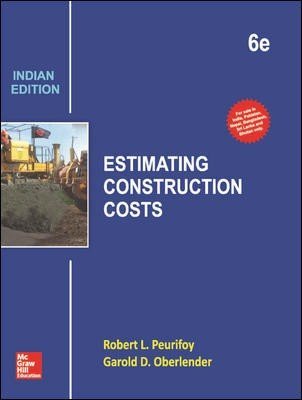 9789339221911: Estimating Construction Costs