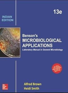 9789339221935: Benson's Microbiological Applications, Laboratory Manual in General Microbiology, Indian Edition