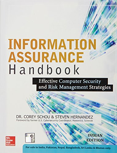 9789339222376: Information Assurance Handbook: Effective Computer Security And Risk Management Strategies