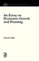 Stock image for An Essay on Economic Growth and Planning for sale by Majestic Books