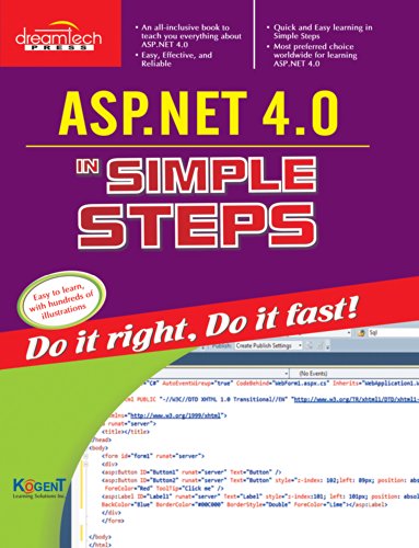 Imagen de archivo de ASP.NET 4.0 in Simple Steps a la venta por dsmbooks