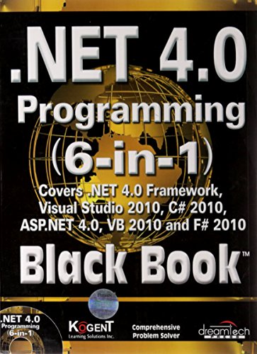 Stock image for NET 4.0 Programming (6-in-1) Black Book for sale by Vedams eBooks (P) Ltd