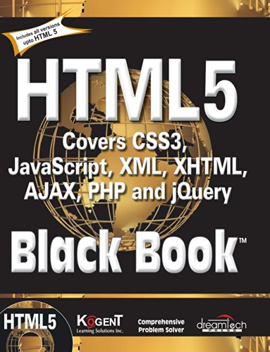 9789350040959: HTML5 BLACK BOOK: COVERS CSS3, JAVASCRIPT, XML, XHTML, AJAX, PHP AND JQUERY