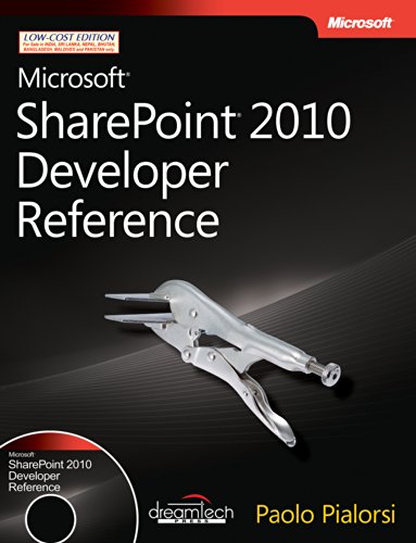 9789350041130: Microsoft Sharepoint 2010 Developer Reference