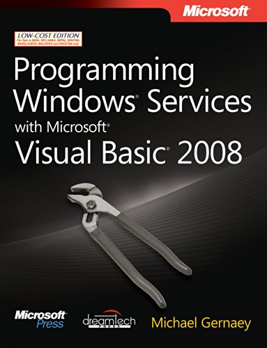 9789350041345: Programming Windows Services with Microsoft Visual Basic 2008