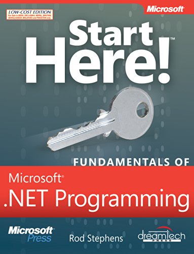 9789350042007: START HERE!: FUNDAMENTALS OF MICROSOFT .NET PROGRAMMING