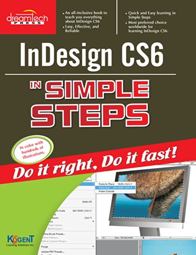 9789350046029: Indesign CS6 in Simple Steps [Paperback] [Dec 24, 2012] Kogent Learning Solutions Inc.