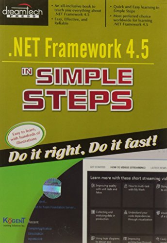 Stock image for Net Framework 4.5 In Simple Steps E for sale by Books in my Basket