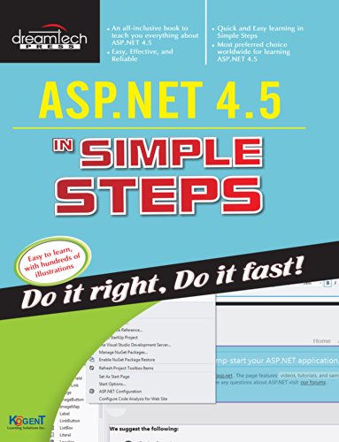 9789350049990: ASP.NET 4.5 in Simple Steps