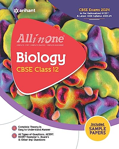 Stock image for Arihant All In One Class 12th Biology for CBSE Exam?2024 for sale by Books Puddle