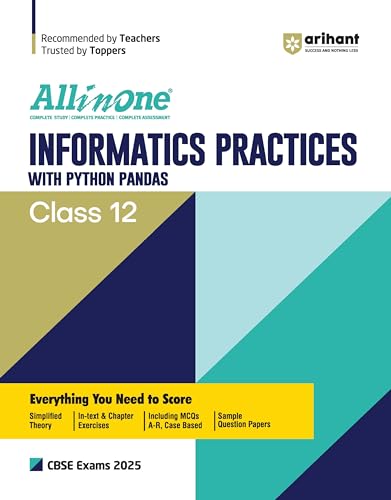 Stock image for Arihant All In One Class 12th Informatics Practices for CBSE Exam?2024 for sale by Books Puddle