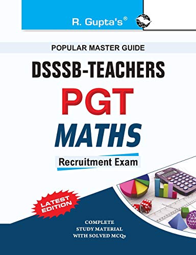 9789350120088: DSSSB: Teachers PGT Mathematics Exam Guide