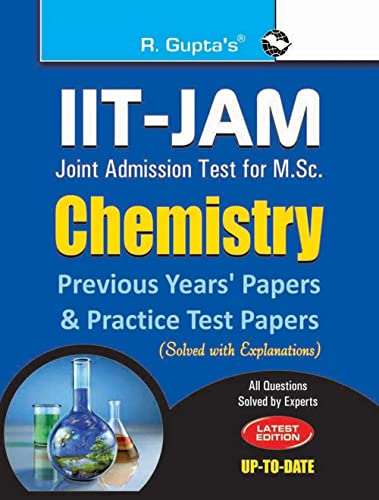 9789350121290: IIT-JAM M.Sc.: Chemistry Previous Years' Papers & Practice Test Papers (Solved)