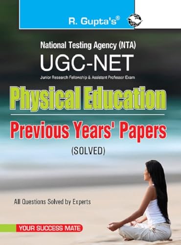 9789350121535: CBSE-UGC-NET Physical Education Previous Years Papers: Previous Years' Papers Solved (Popular Master Guide) [Paperback]