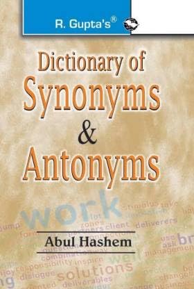 Stock image for Dictionary of Synonyms & Antonyms [Paperback] [Jan 01, 2015] ABUL HASHEM for sale by dsmbooks