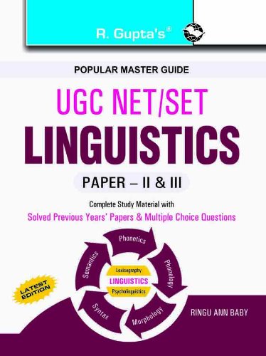 9789350124932: UGC-NET/SET Linguistics Guide [Paperback]