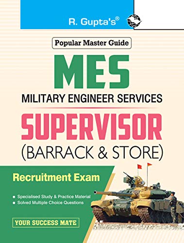 Stock image for Military Engineering Services (MES): Supervisor (Barrack & Store) Exam Guide for sale by Books Puddle