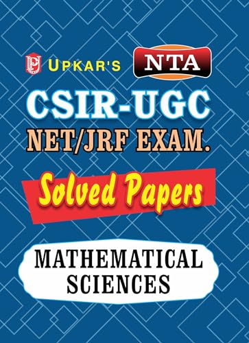 Stock image for CSIR-UGC NET/JRF Exam. Solved Papers Mathematical Sciences for sale by Books Puddle