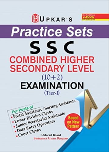 Stock image for Practice Sets SSC Combined Higher Secondary Level (10+2) Examination for sale by Books Puddle