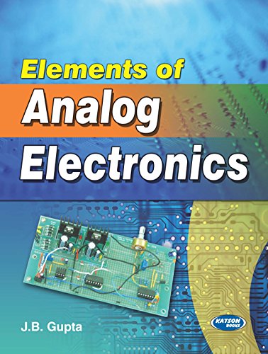Imagen de archivo de Elements of Analog Electronics a la venta por Books Puddle