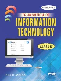 Stock image for Foundation of Information Technology (Class IX) for sale by Books Puddle