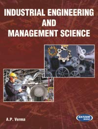 Imagen de archivo de Industrial Engineering and Management Science a la venta por Books Puddle