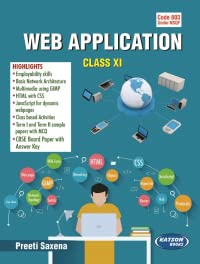 Stock image for Web Application (Class XI) for sale by Books Puddle