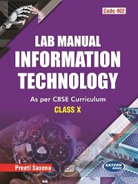 Beispielbild fr Lab Manual Information Technology (Class X) zum Verkauf von Books Puddle