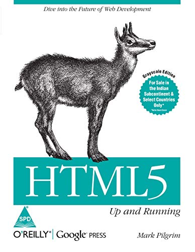 9789350230824: HTML5 : Up And Running [Paperback] Mark Pilgrim