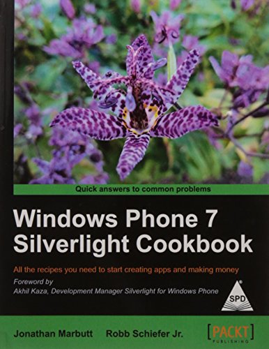 9789350235232: WINDOWS PHONE 7 SILVERLIGHT COOKBOOK