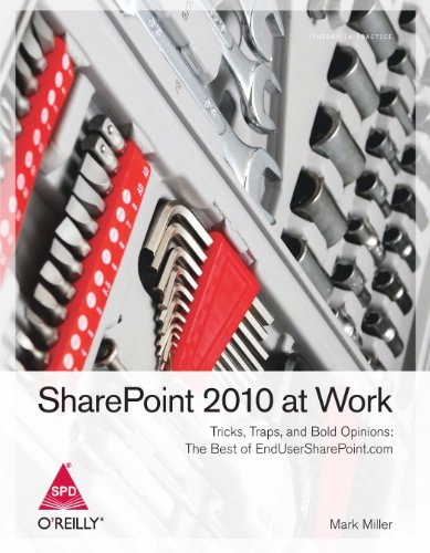 9789350236680: SHAREPOINT 2010 AT WORK [Paperback] [Mar 22, 2012] MILLER