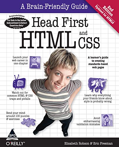 9789350238790: Head First HTML and CSS