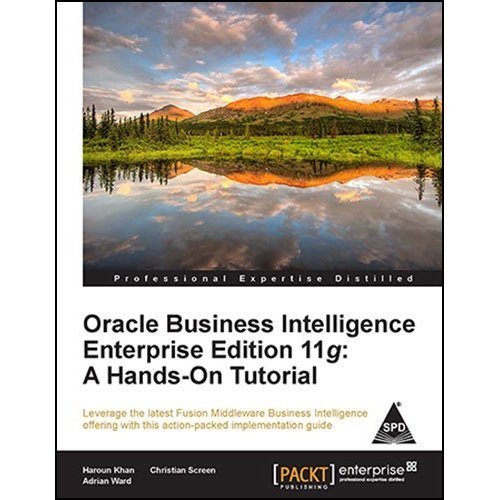 9789350238950: ORACLE BUSINESS INTELLIGENCE ENTERPRISE ED 11G A HANDS ON TUTORIAL