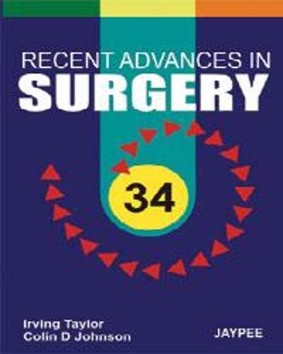 Beispielbild fr Recent Advances in Surgery (Volume 34) zum Verkauf von Anybook.com