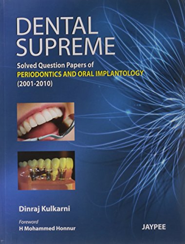 9789350253595: Dental Supreme Solved Question Papers for Periodontics and Oral Implantology
