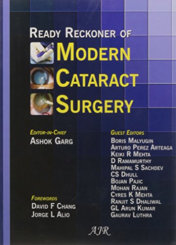 Stock image for READY RECKONER OF MODERN CATARACT SURGERY for sale by Basi6 International