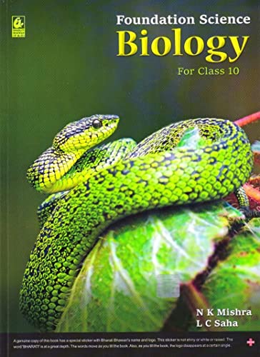 Stock image for Foundation Science Biology for Class 10 for sale by Books Puddle