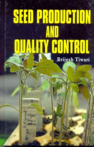 Stock image for Seed Production and Quality Control for sale by Books Puddle