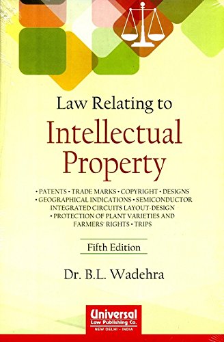 Stock image for Law Relating to Intellectual Property for sale by dsmbooks