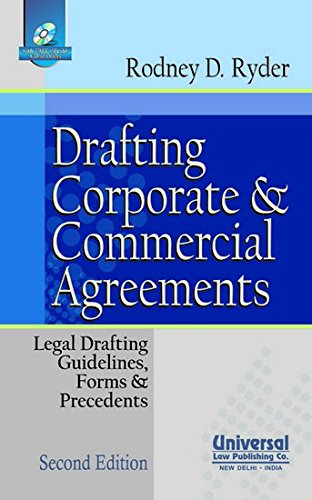 Drafting Corporate and Commercial Agreements: Legal Drafting, Guidelines, form and Precedents (Se...