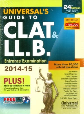 Stock image for Guide to CLAT LL.B. Entrance Examination 2014-15 (Based on for sale by dsmbooks