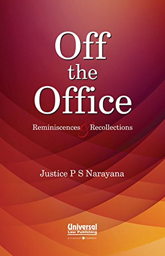 Stock image for Off the Office - Reminiscences & Recollections for sale by dsmbooks
