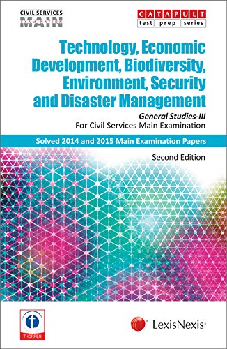 Beispielbild fr Technology, Economic Development, Biodiversity, Environment, Security and Disaster Management (General Studies III) Civil Services (Main) Examination zum Verkauf von Books Puddle